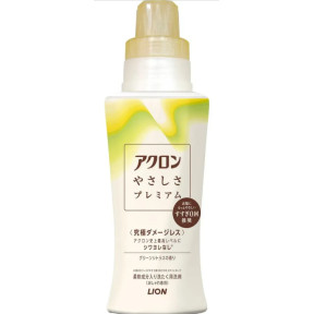  Жидкое средство для стирки деликатных тканей Acron Yasashisa Premium с ароматом Green Citrus, 420 мл